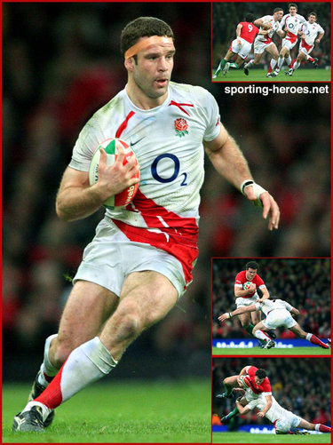 Joe Worsley - England - English International Rugby Caps.