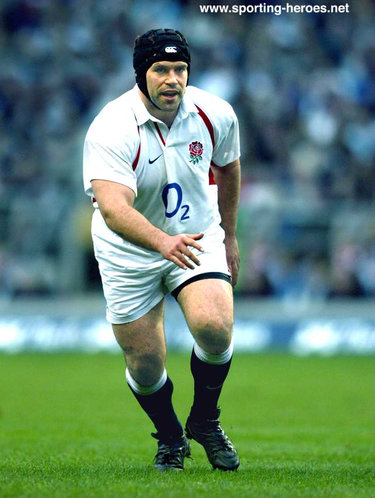 Mike Worsley - England - International Rugby Caps for England.