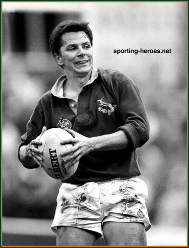 Garth Wright - South Africa - International  Rugby Union Caps.