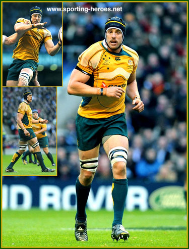 Mark Chisholm - Australia - International rugby caps for Australia.