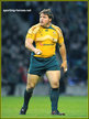 Matt DUNNING - Australia - International rugby union caps for Australia.