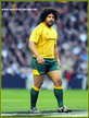 Tatafu POLOTA-NAU - Australia - International Rugby Union Caps. 2005-2015