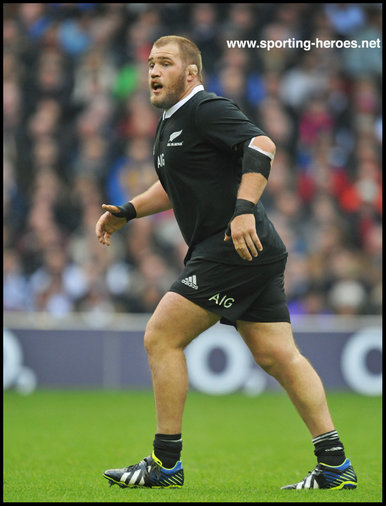 Owen Franks - New Zealand - New Zealand International Caps. 2013-2019.