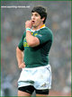 Jaque FOURIE - South Africa - International Rugby Matches for South Africa.