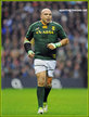 Gurthro STEENKAMP - South Africa - International Rugby Union Caps.