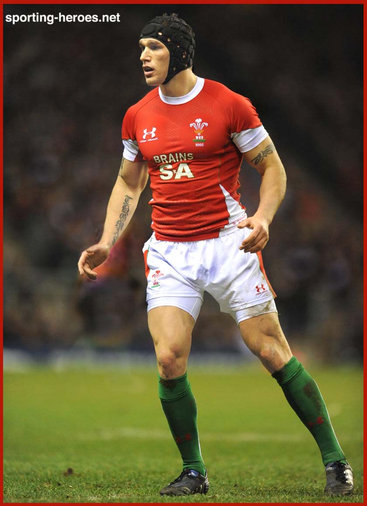 Tom James - Wales - International Rugby Union Caps.