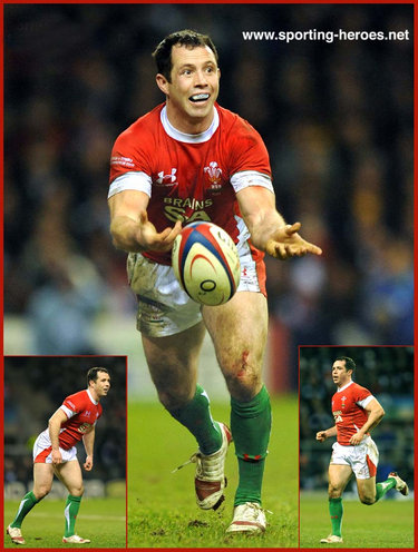 Gareth Cooper - Wales - International Rugby caps for Wales.