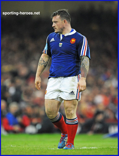 Thomas Domingo - France - International Rugby Matches for France.