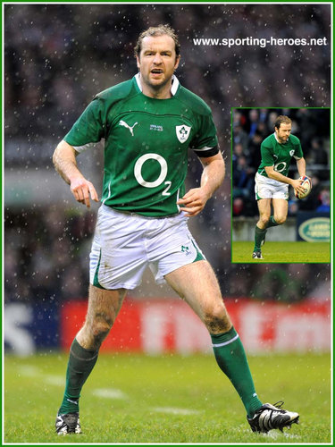 Geordan Murphy - Ireland (Rugby) - International Rugby Union Caps.