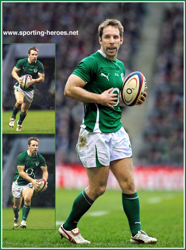 Tomas O'Leary - Ireland (Rugby) - International Rugby Union Caps for Ireland.