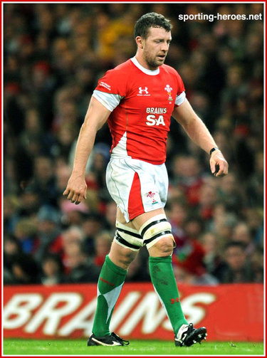 Deiniol Jones - Wales - International Rugby Union Caps for Wales.