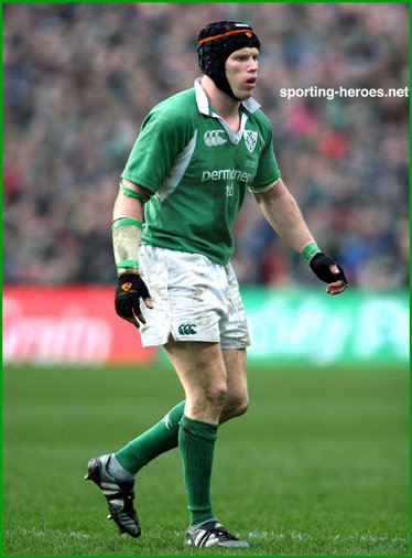 Johnny O'Connor - Ireland (Rugby) - International Rugby Union Caps.