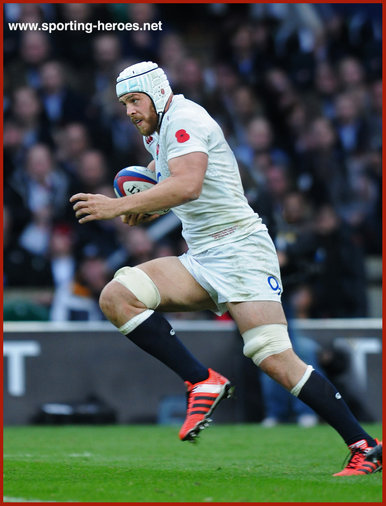 Dave Attwood - England - International rugby union caps for England.