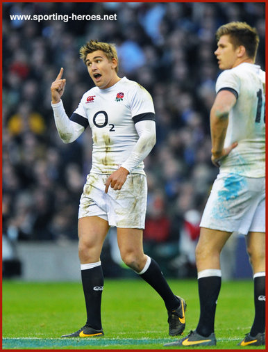 Toby Flood - England - England International Caps.