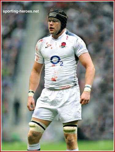 Tom Palmer - England - International Rugby Union Caps for England.
