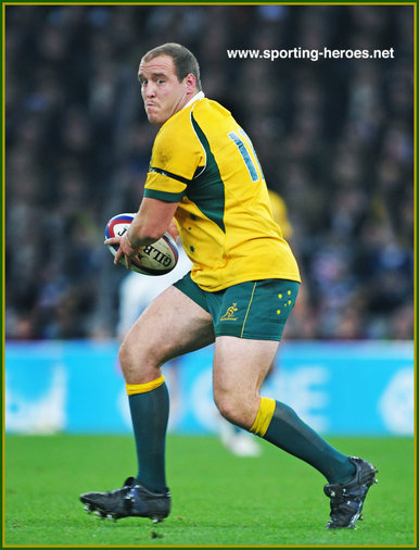 Ben Alexander - Australia - International Rugby Union Caps.