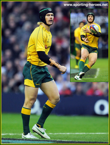 Berrick Barnes - Australia - International rugby union caps.