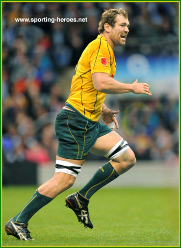Rocky Elsom - Australia - International rugby union caps for Australia.