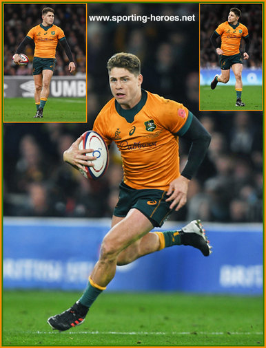 James O'Connor - Australia - International rugby union caps.