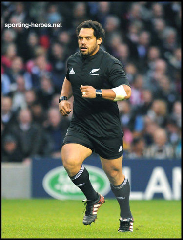 John Afoa - New Zealand - New Zealand International Rugby Caps.