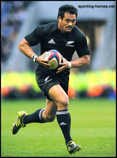 Isaia Toeava - New Zealand - International Rugby Union Caps.