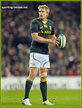 Jean DE VILLIERS - South Africa - South African International Rugby Caps.