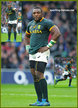 Tendai MTAWARIRA - South Africa - South African International Rugby Caps 2008 -2014