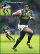 Lwazi MVOVO - South Africa - International Rugby Union Caps.