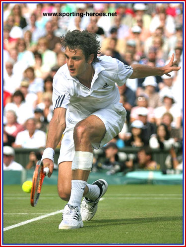 Mario Ancic - Croatia  - Wimbledon 2008 (Quarter-Finalist))