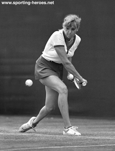 Sue Barker - Great Britain & N.I. - Grand Slam Tennis results 1975 - 1978.