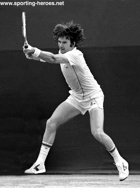 Jimmy Connors - Wimbledon 1980 (Semi-Finalist) - U.S.A.