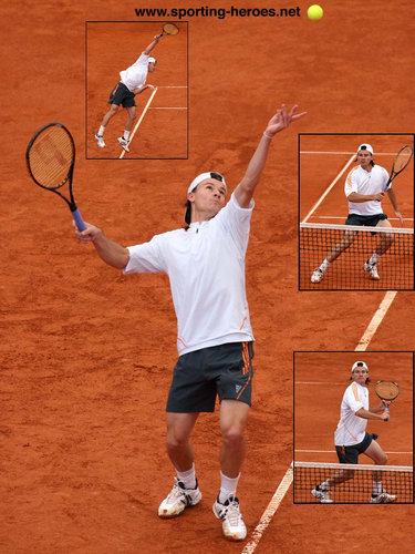 Guillermo Coria - Argentina - French Open 2005 (Last 16)