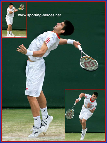 Novak Djokovic - Serbia - Wimbledon 2007 (Semi-Finalist)