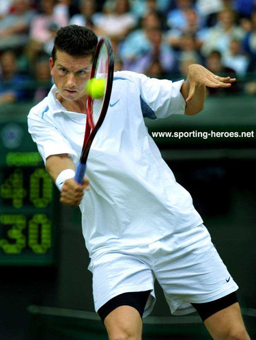 Richard Krajicek - Wimbledon 2002 (Quarterfinalist)