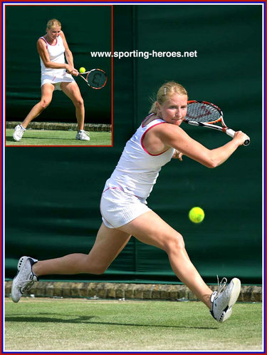 Alla Kudryavtseva - Russia - Wimbledon 2008 (Last 16)