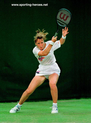 Manuela Maleeva-Fragniere - Switzerland - U.S. Open Tennis 1992 Semi-Finalist.