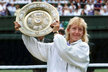 Martina NAVRATILOVA - U.S.A. - Ninth and last Wimbledon title in 1990