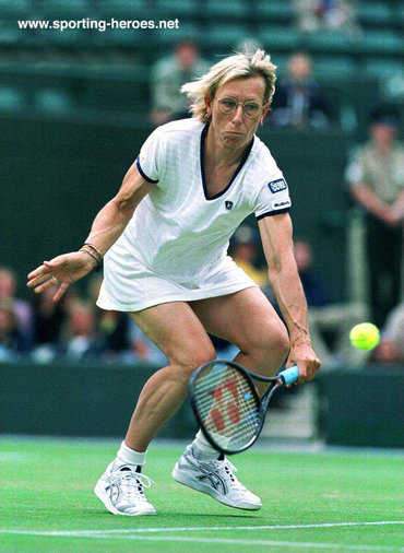 Martina Navratilova - U.S.A. - 2000. A return to Wimbledon in the doubles