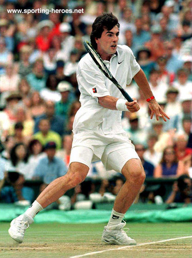 Cedric Pioline - France - Losing finalist at Wimbledon in 1997.