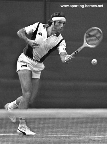 Guillermo Vilas - Argentina - Grand Slam victories in the 1970s and 1980s.