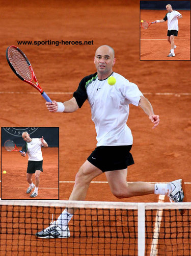 Andre Agassi - U.S.A. - U.S. Open 2005 (Runner-Up)