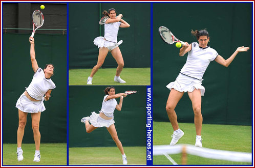 Virginie Razzano - France - Wimbledon 2009 (Last 16)