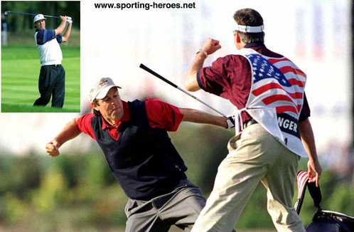 Paul Azinger - U.S.A. - 2002 Ryder Cup (P2, H1, L1)