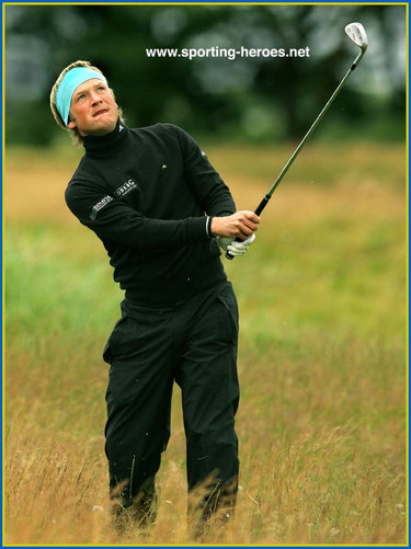 Pelle Edberg - Sweden - 2007 Open Golf  Championship equal 12th.