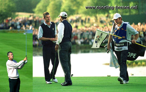 Jesper Parnevik - Sweden - 2002 Ryder Cup (P2, H1, L1)