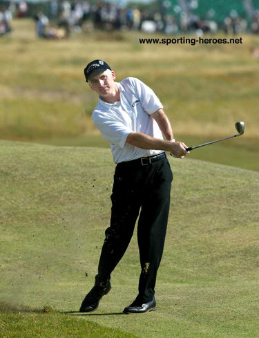 Phillip Price - Wales - Equal tenth at 2003 Open Championship. Winner European Open