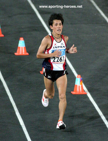 Shigeru Aburaya - Japan - Fifth in the Marathon at the 2004 Olympic Games.