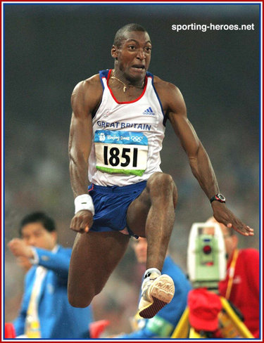 Larry Achike - Great Britain & N.I. - 2008 Olympic Games Triple Jump finalist.