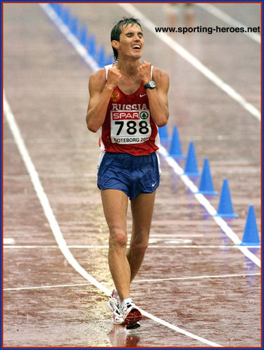 Yuriy Andronov - Russia - 2006 European Championships 50km Walk bronze medal.