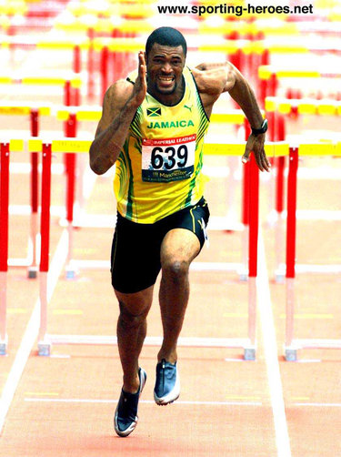 Claston Bernard - Jamaica - Gold in Decathlon at 2002 Commonwealth Games.